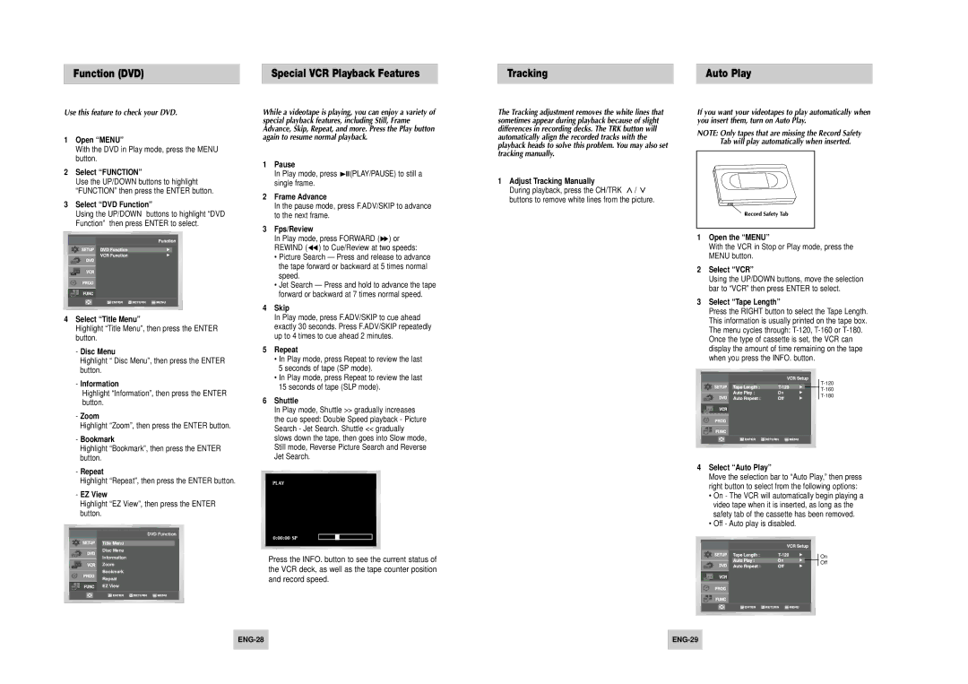 Samsung DVD-V4700 instruction manual Use this feature to check your DVD 