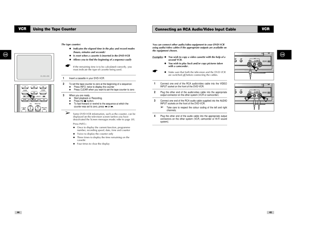 Samsung DVD-V70, DVD-V80, DVD-V85 instruction manual 00000 