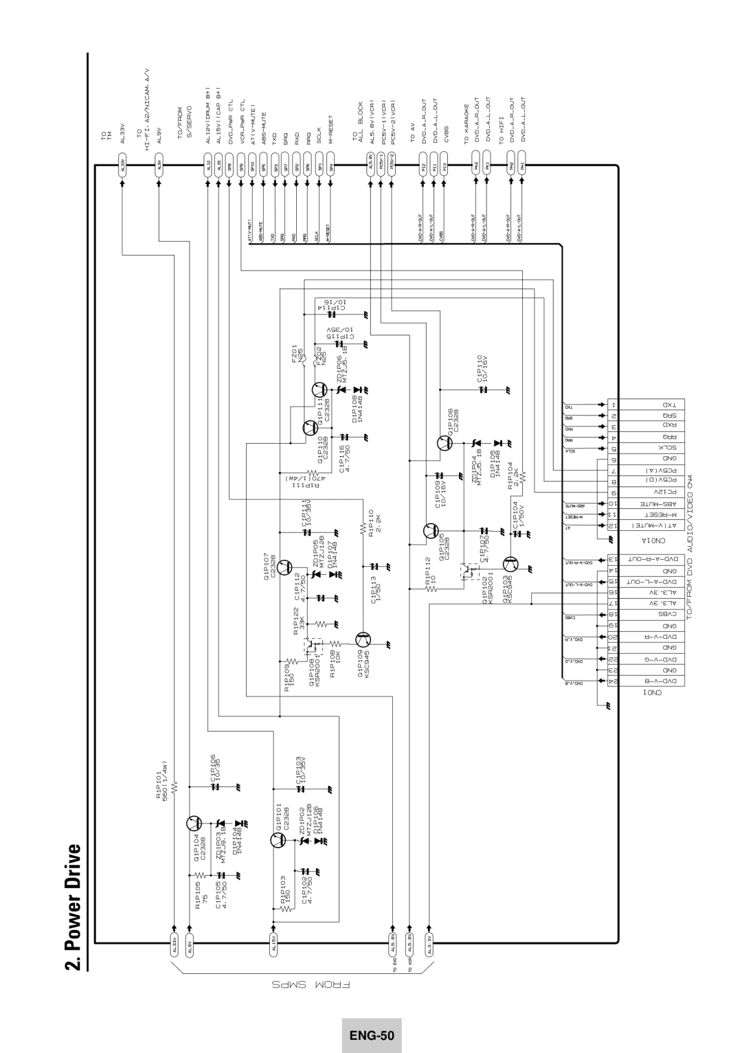 Samsung DVD-V940K instruction manual Power Drive 