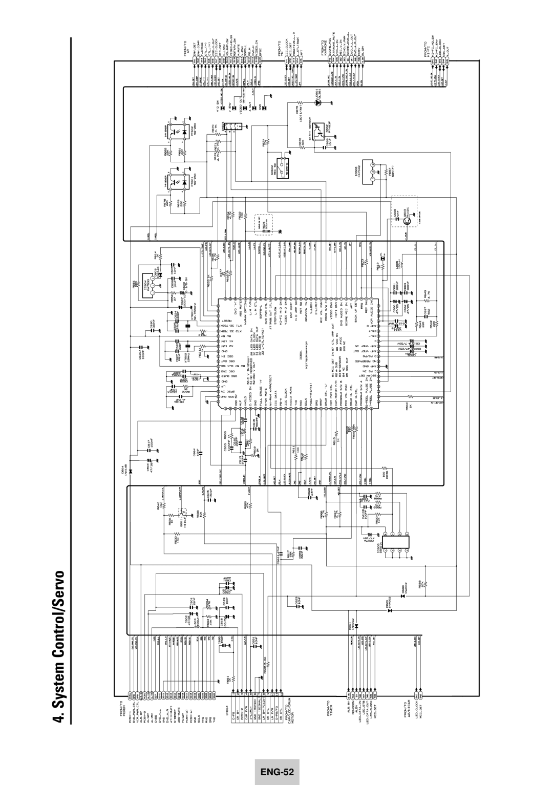 Samsung DVD-V940K instruction manual System Control/Servo 