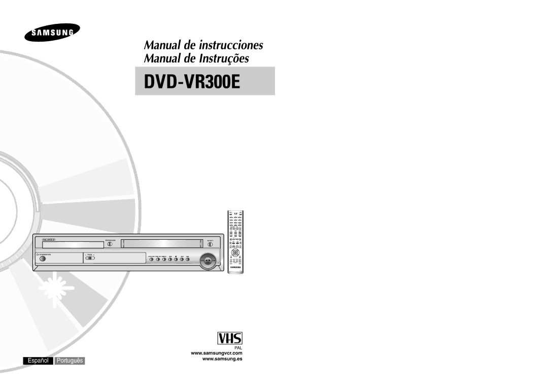 Samsung DVD-VR300E/XEC manual Pal 