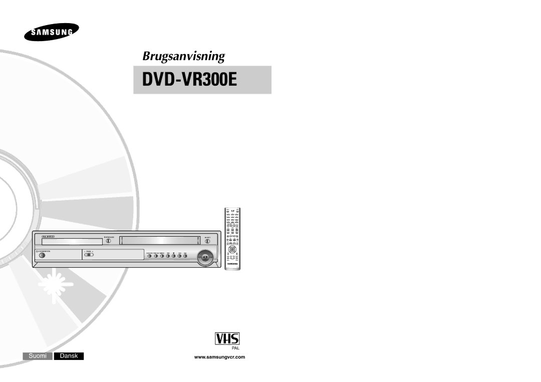 Samsung DVD-VR300E/XEE manual Pal 