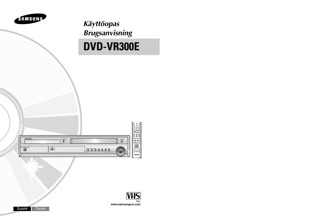 Samsung DVD-VR300E/XEE manual 