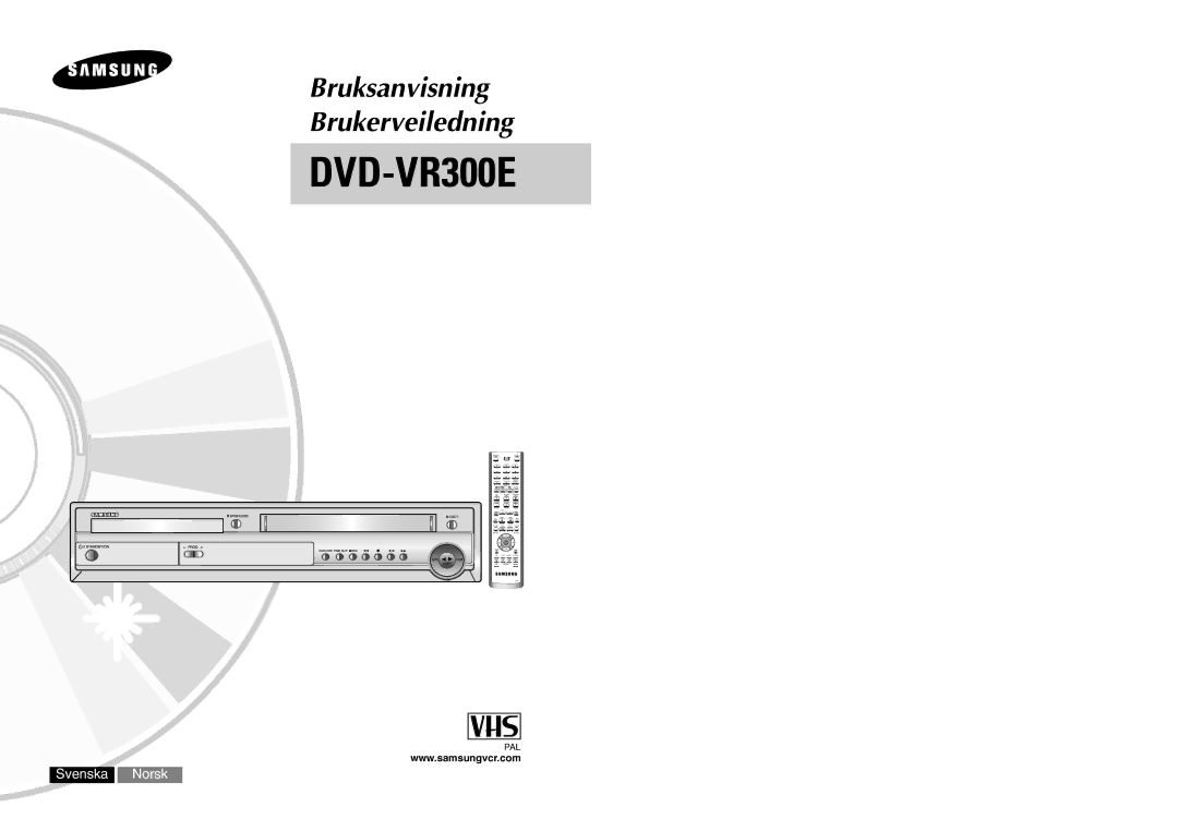 Samsung DVD-VR300E/XEE manual Pal 