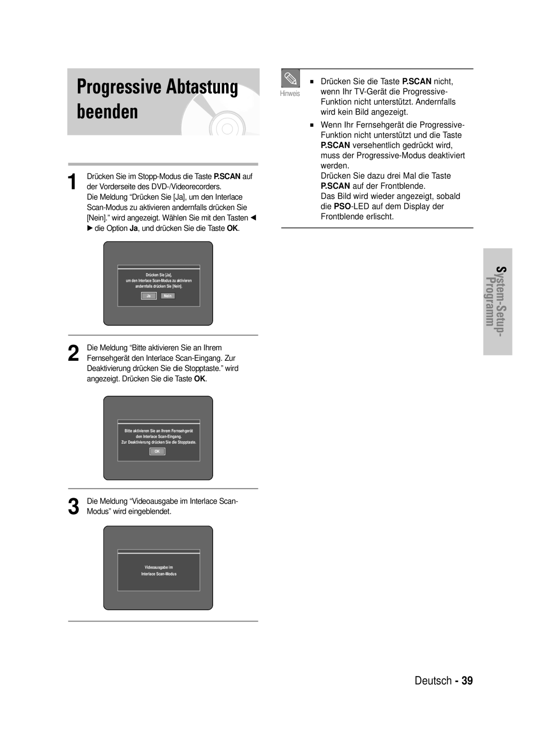 Samsung DVD-VR320/XEG manual Beenden, Funktion nicht unterstützt. Andernfalls 