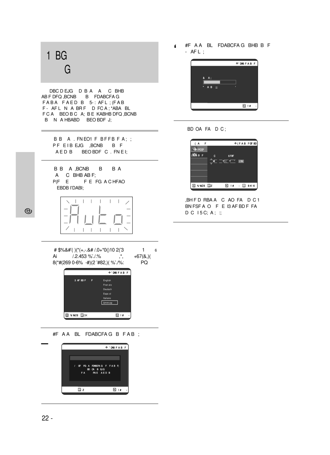 Samsung DVD-VR320/XEV manual 22 êÛÒÒÍËÈﬂÁ˚Í, Òâúë ÔÂÂÏÂÌÌÓ„Ó ÚÓÍ‡, Òîó‚Ó Ä‚Úó 