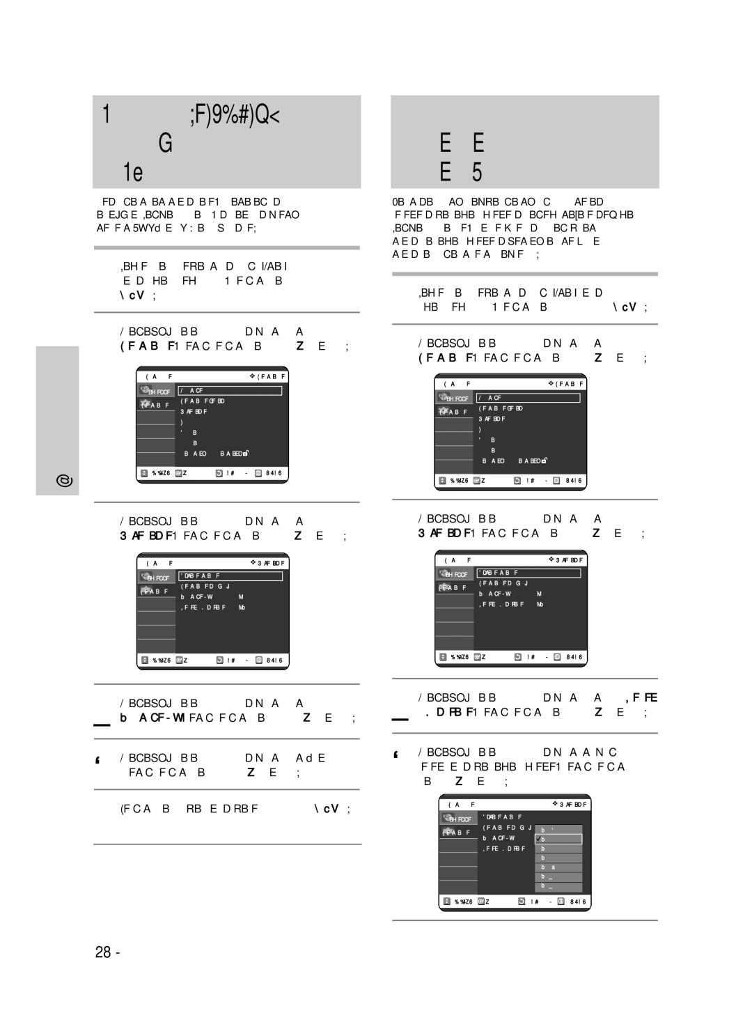 Samsung DVD-VR320/XEV manual 28 êÛÒÒÍËÈ ﬂÁ˚Í, CËÒÚÂÏ‡ íB, Á‡ÚÂÏ Ì‡ÊÏËÚÂ Íìóôíû OK ËÎË √ 