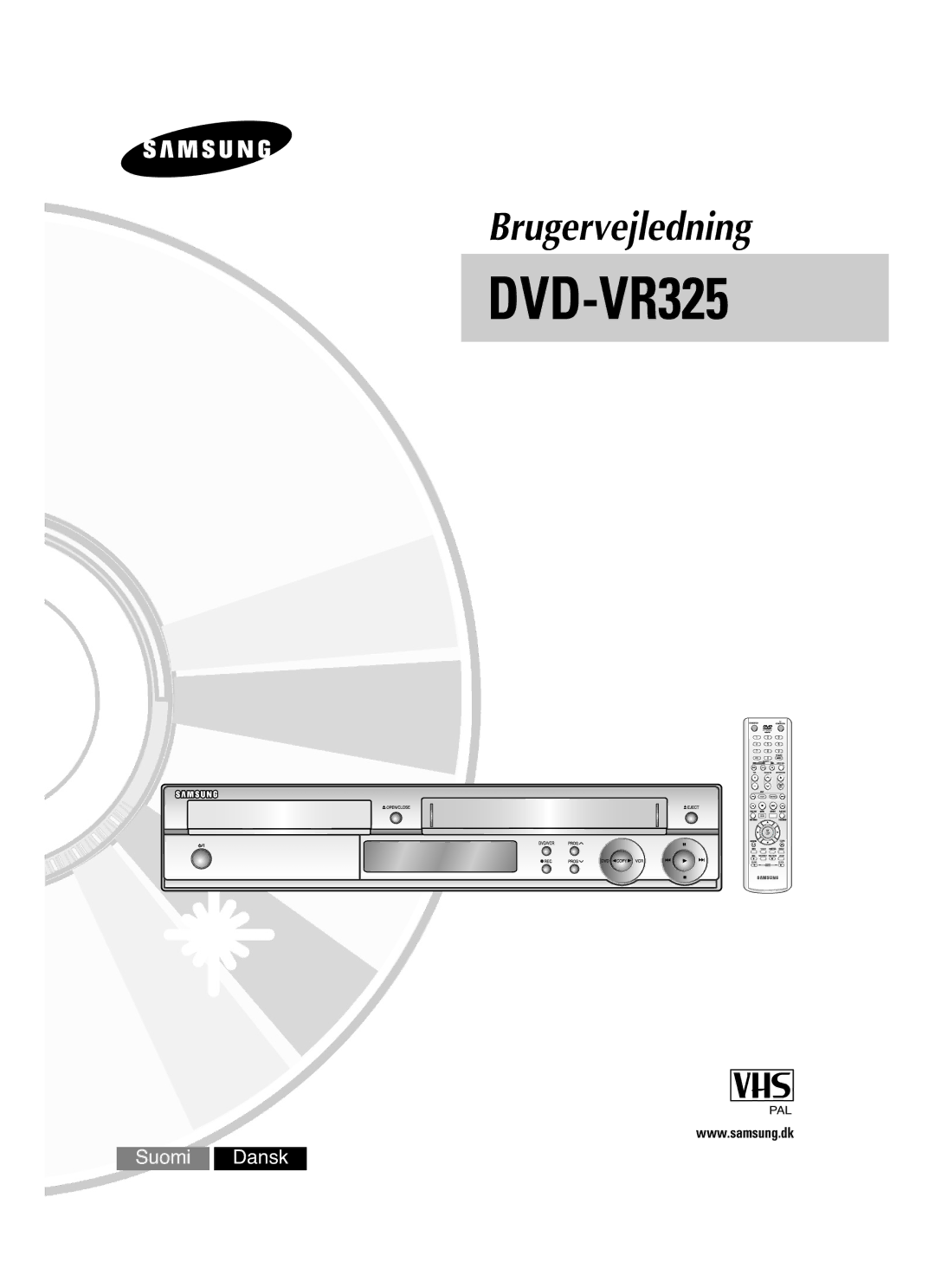 Samsung DVD-VR325/XEE manual 