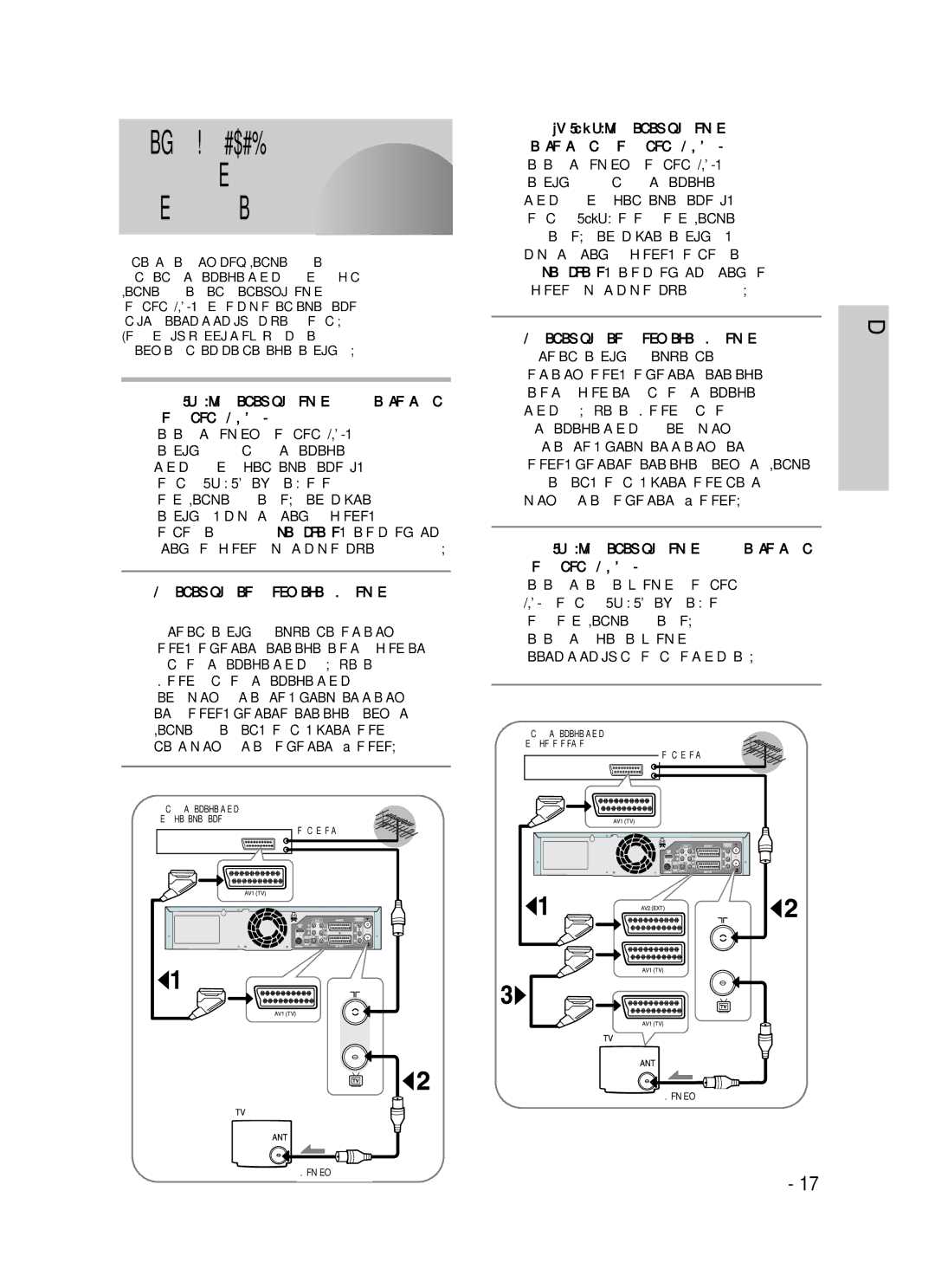 Samsung DVD-VR325/XEV manual ÔÓÏÓ˘¸˛ ÍÓ‡ÍÒË‡Î¸ÌÓ„Ó Çó-Í‡·ÂÎﬂ, Ë Ú‡ÍÓÏ ÔÓ‰ÍÎ˛˜ÂÌËË ÌÂÓ·ıÓ‰ËÏÓ 