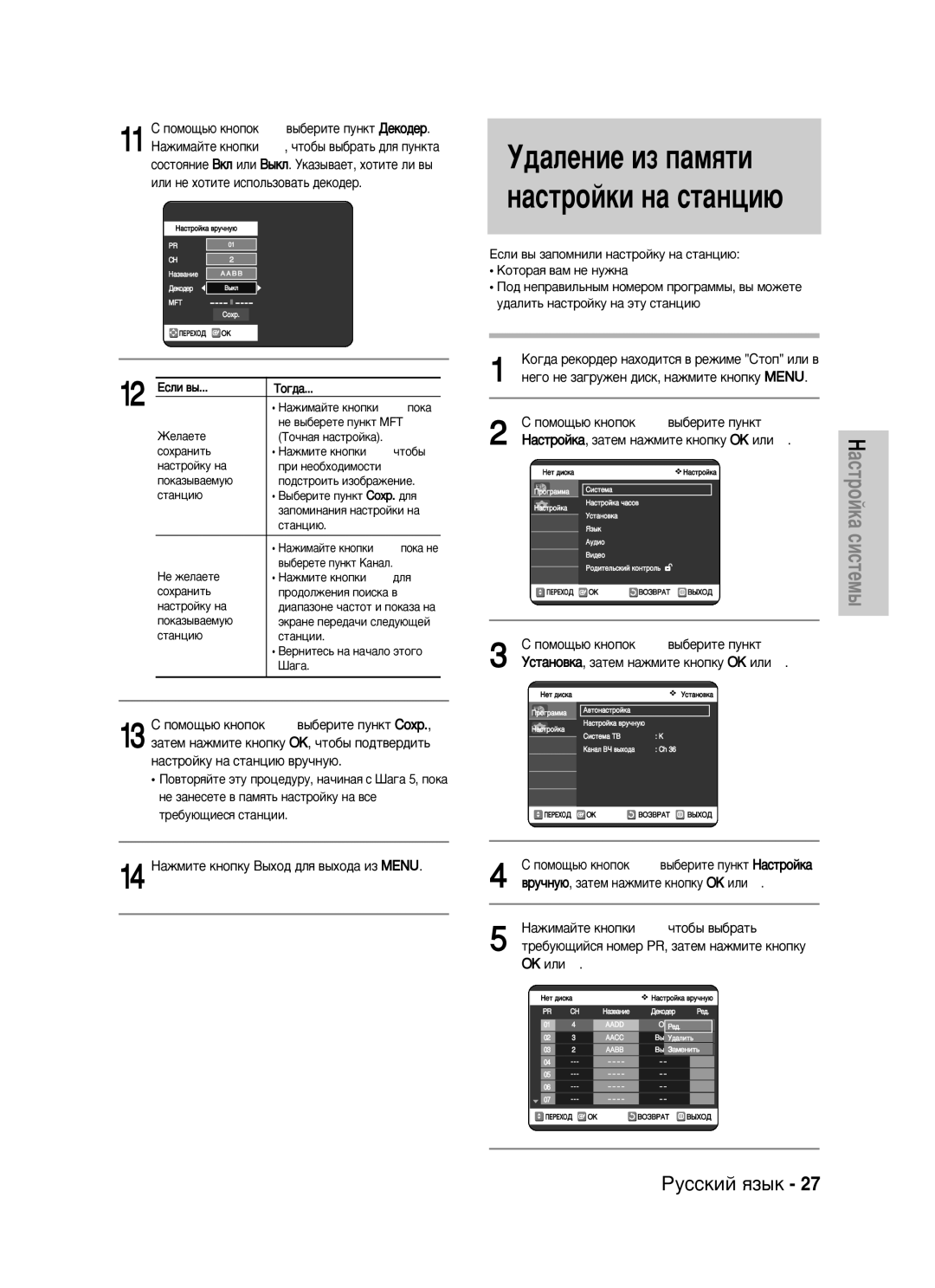 Samsung DVD-VR325/XEV manual Ôóí‡Á˚‚‡Âïû˛, ÒÓı‡ÌËÚ¸ 