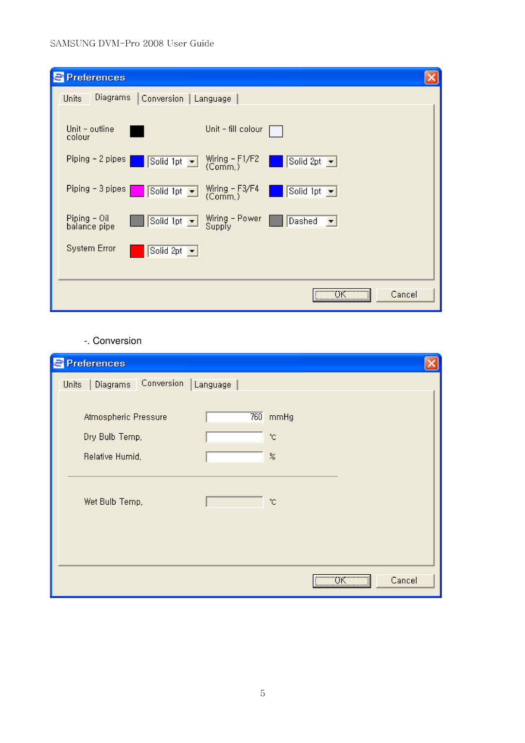 Samsung DVM-PRO 2008 user manual Conversion 