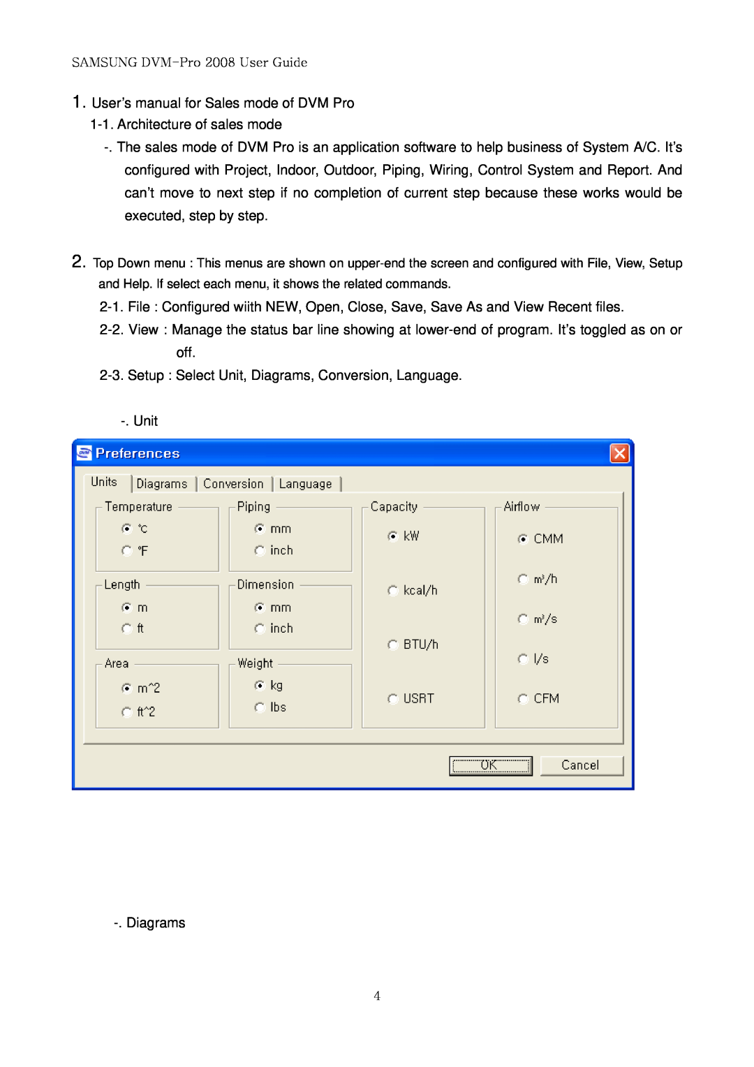 Samsung DVM-PRO 2008 user manual Unit Diagrams 