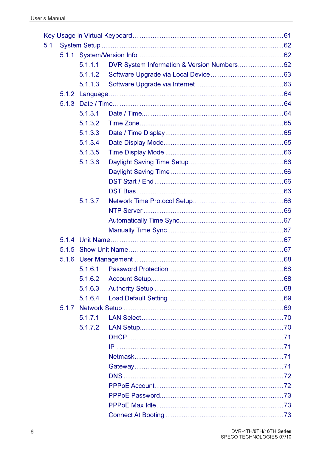 Samsung DVR-16TH, DVR-4TH, DVR-8TH user manual Dhcp 