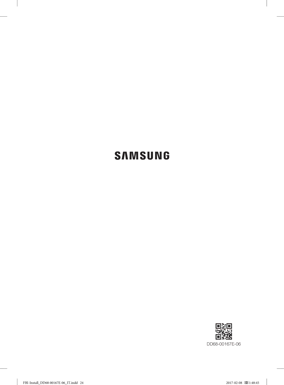 Samsung DW60J9970BB/ET, DW60J9960US/ET, DW60K8550BB/ET manual DD68-00167E-06 