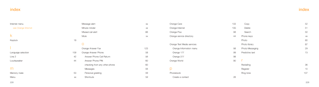 Samsung E800 manual See Orange Internet 