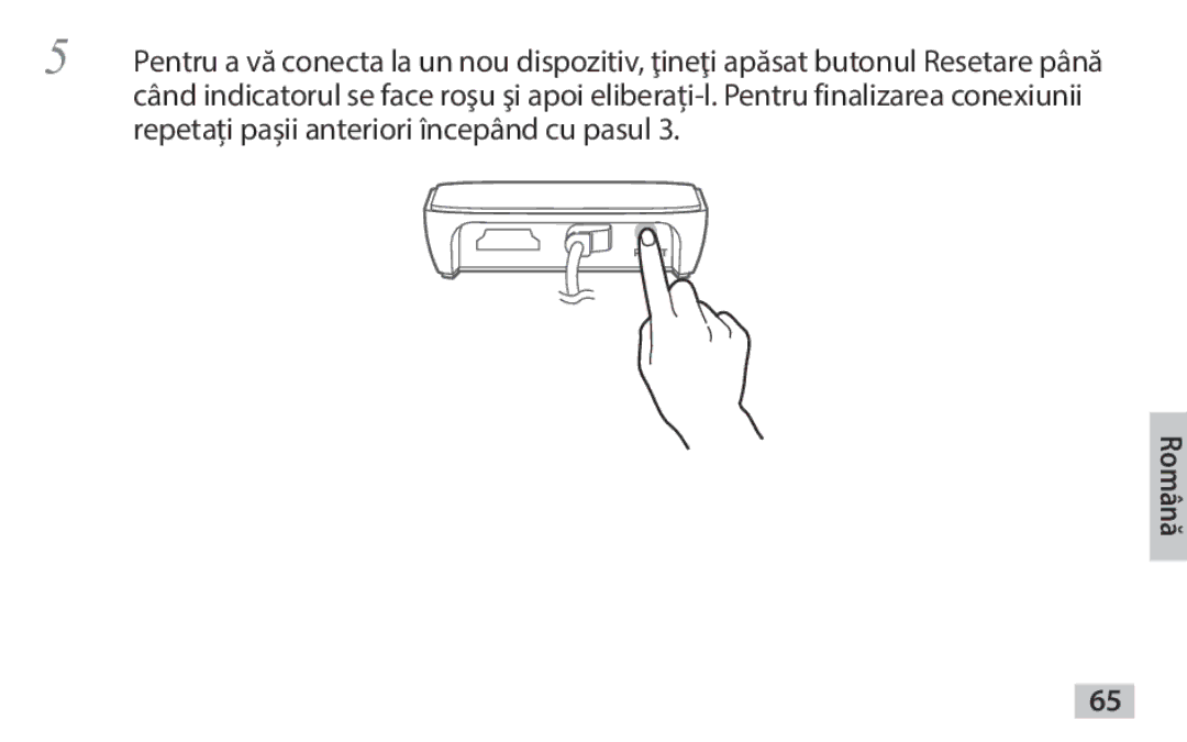 Samsung EAD-T10EDEGSTD, EAD-T10EDEGSER manual Română 