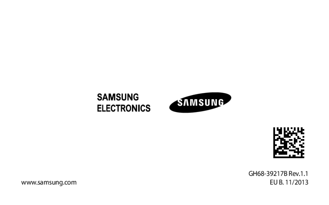 Samsung EAD-T10EDEGSER, EAD-T10EDEGSTD manual EU B /2013 