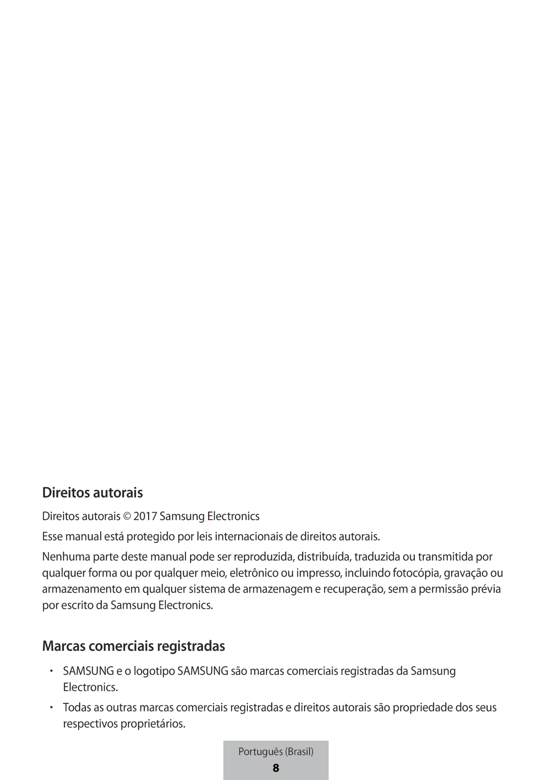 Samsung EB-PG950CSRGRU, EB-PG950CNEGWW, EB-PG950CSEGWW, EB-PG950CNRGRU manual Direitos autorais, Marcas comerciais registradas 