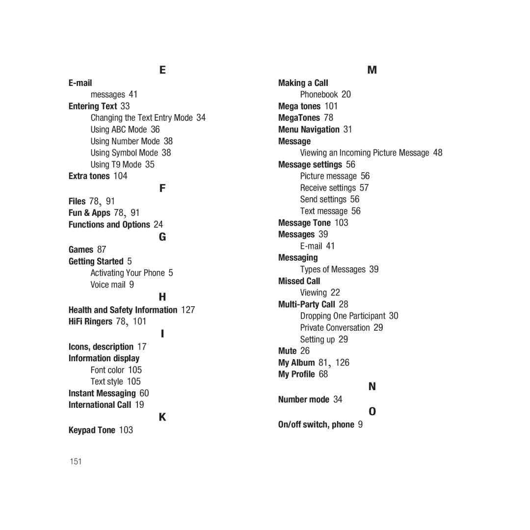 Samsung Gravity Series user manual Activating Your Phone Voice mail, Font color Text style, Types of Messages, Viewing 