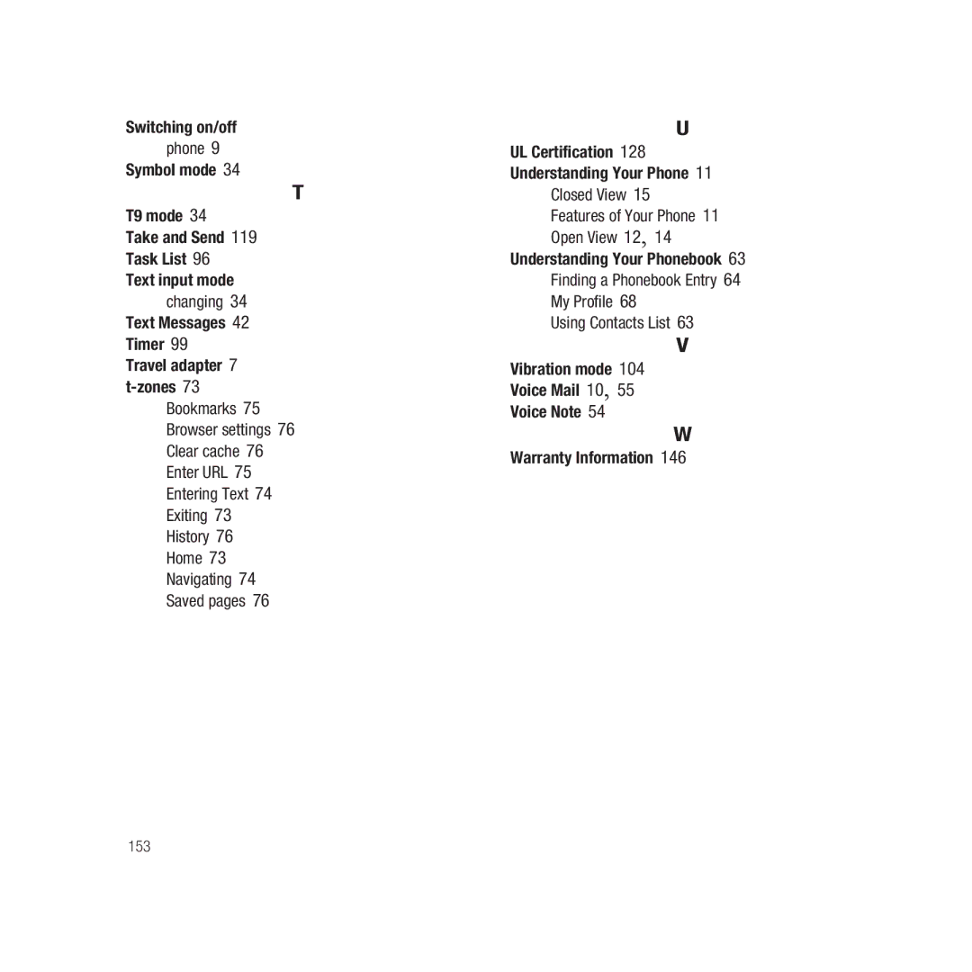 Samsung Gravity Series user manual Closed View Features of Your Phone Open View 12, Text input mode changing 