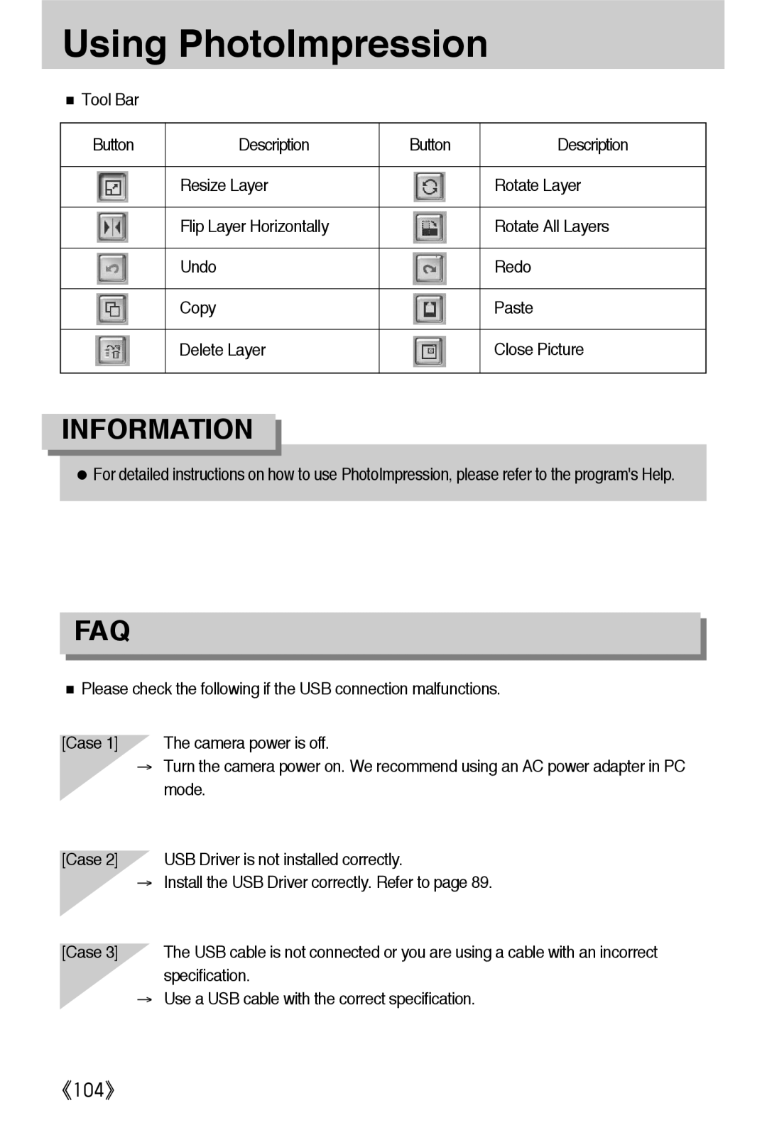 Samsung EC-A502ZRBA/E1, EC-A502ZSBA/E1, EC-A502ZBBA/E1 manual Faq 