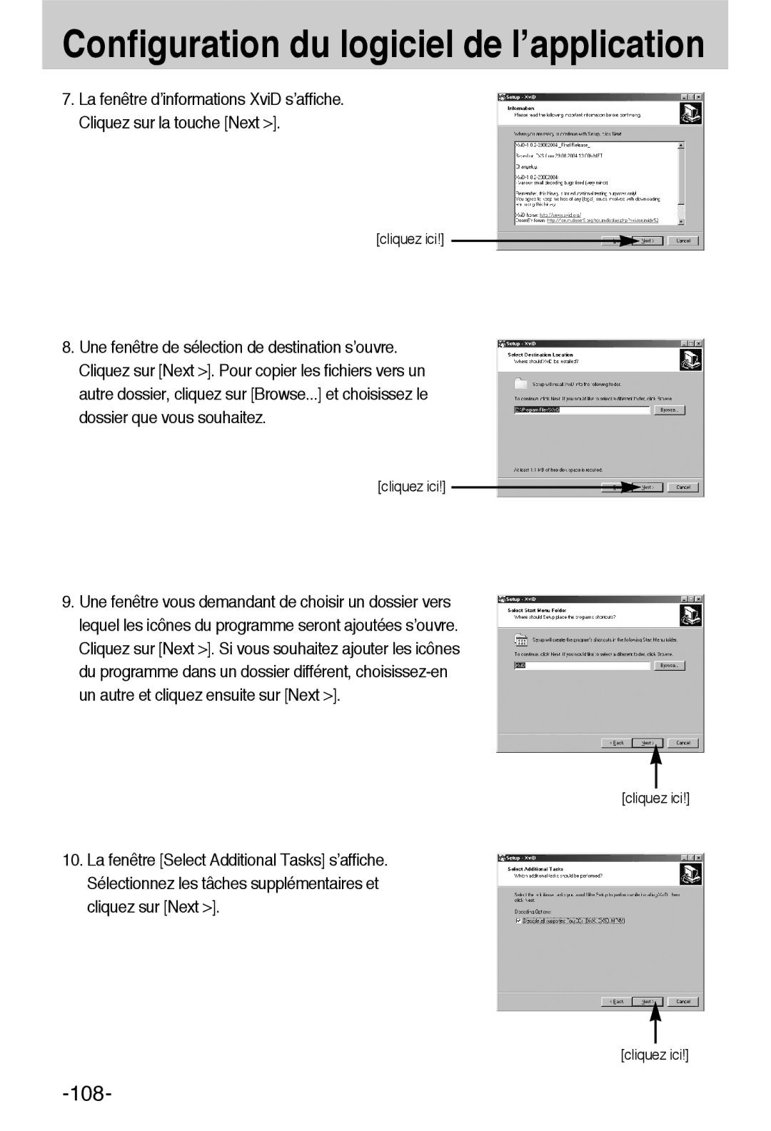 Samsung EC-A55WZSBB/E1, EC-A55WZBBA/E1 manual 108 