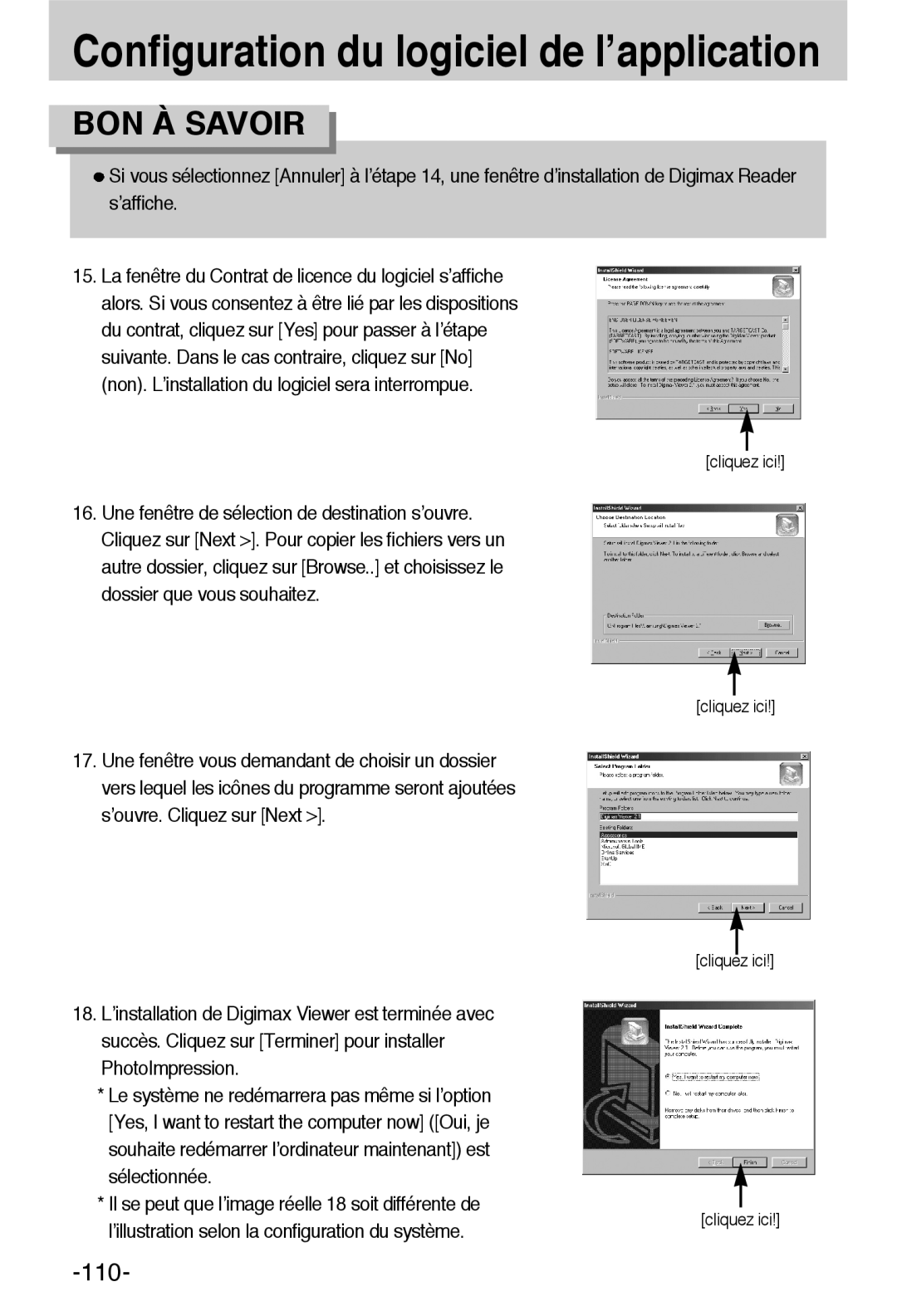 Samsung EC-A55WZSBB/E1, EC-A55WZBBA/E1 manual 110 