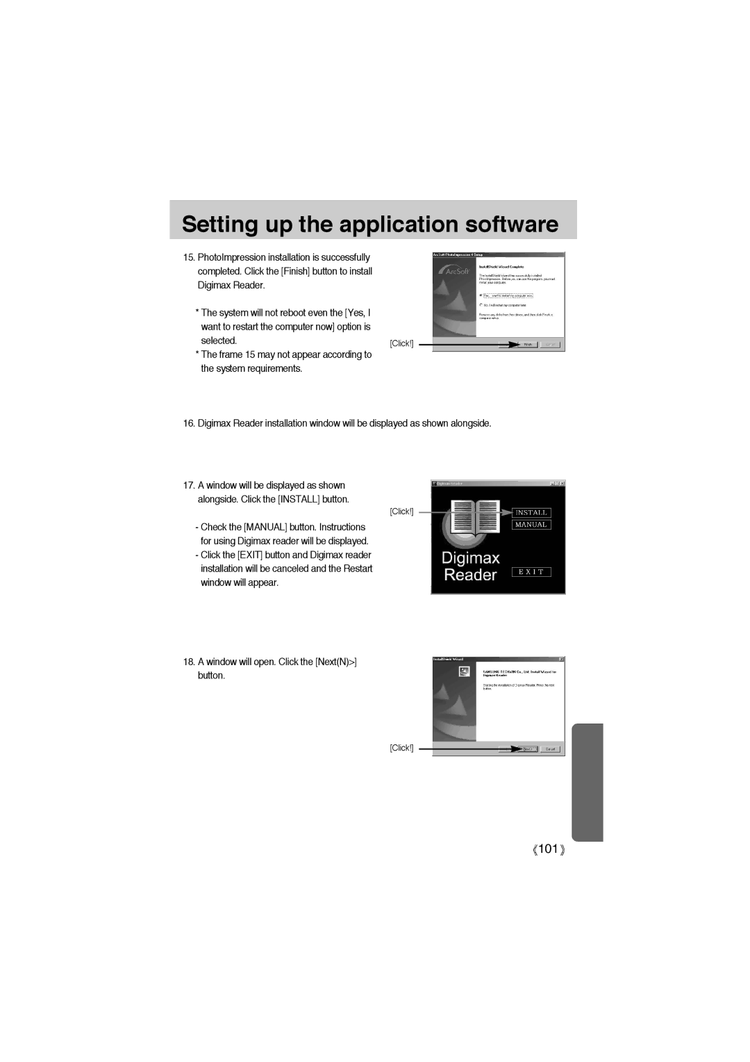 Samsung EC-A6ZZZSAC, EC-A6ZZZSBA/E1, EC-A6ZZZSBB/US, EC-A6ZZZSAA, EC-A6ZZZSAB, EC-A6ZZZSAD, EC-A6ZZZSBC/US, EC-A6ZZZSBA/US 101 