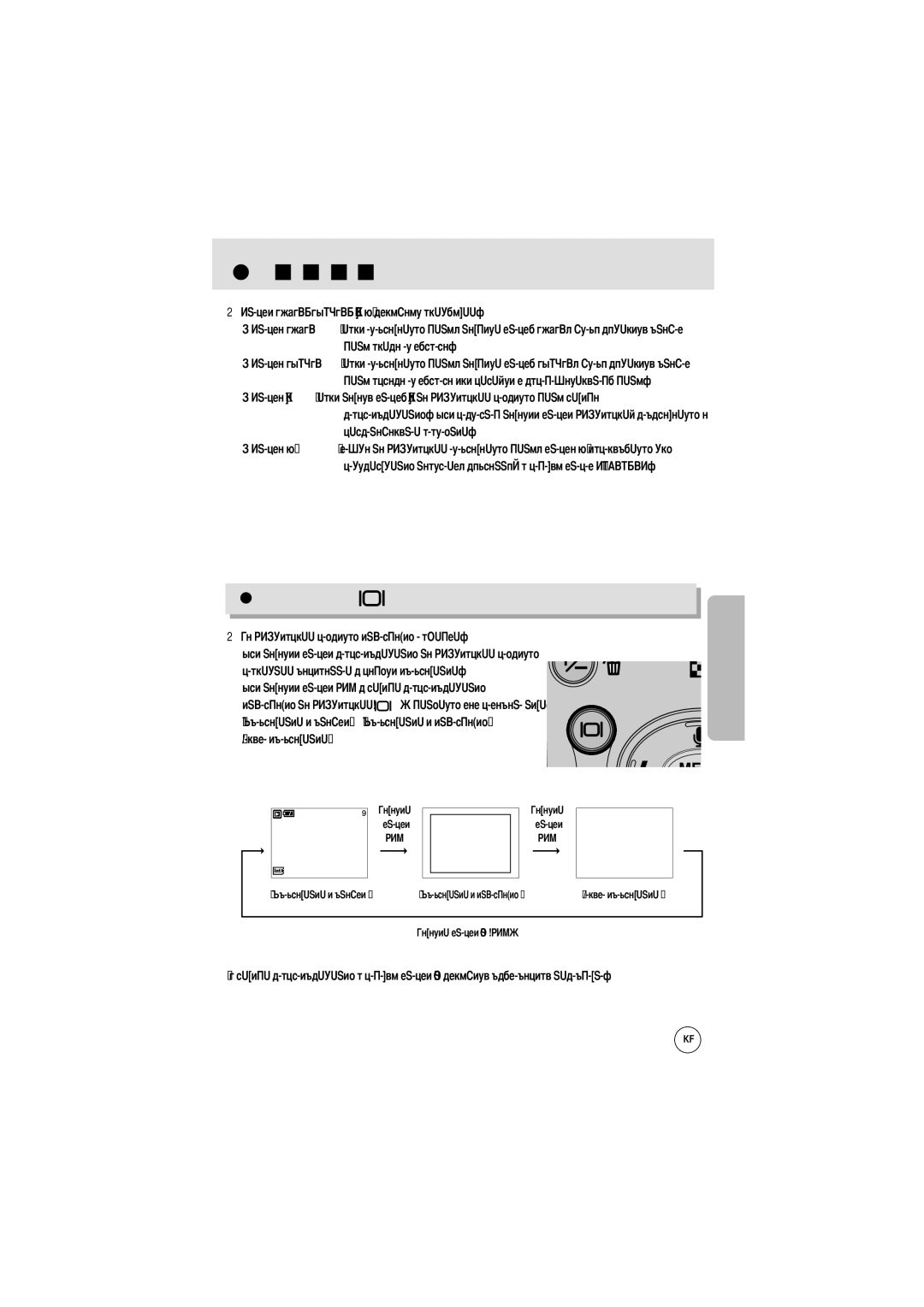 Samsung EC-A6ZZZSBB/US, EC-A6ZZZSBA/E1, EC-A6ZZZSAA, EC-A6ZZZSAB, EC-A6ZZZSAD, EC-A6ZZZSAC, EC-A6ZZZSBC/US manual Кнопки 