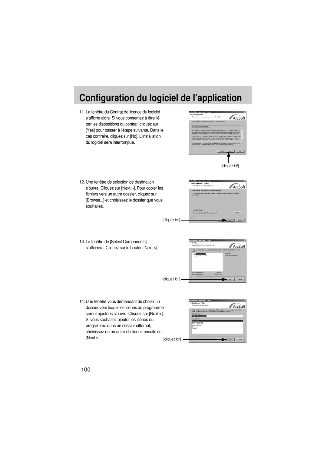 Samsung EC-A6ZZZSBA/E1 manual 100 