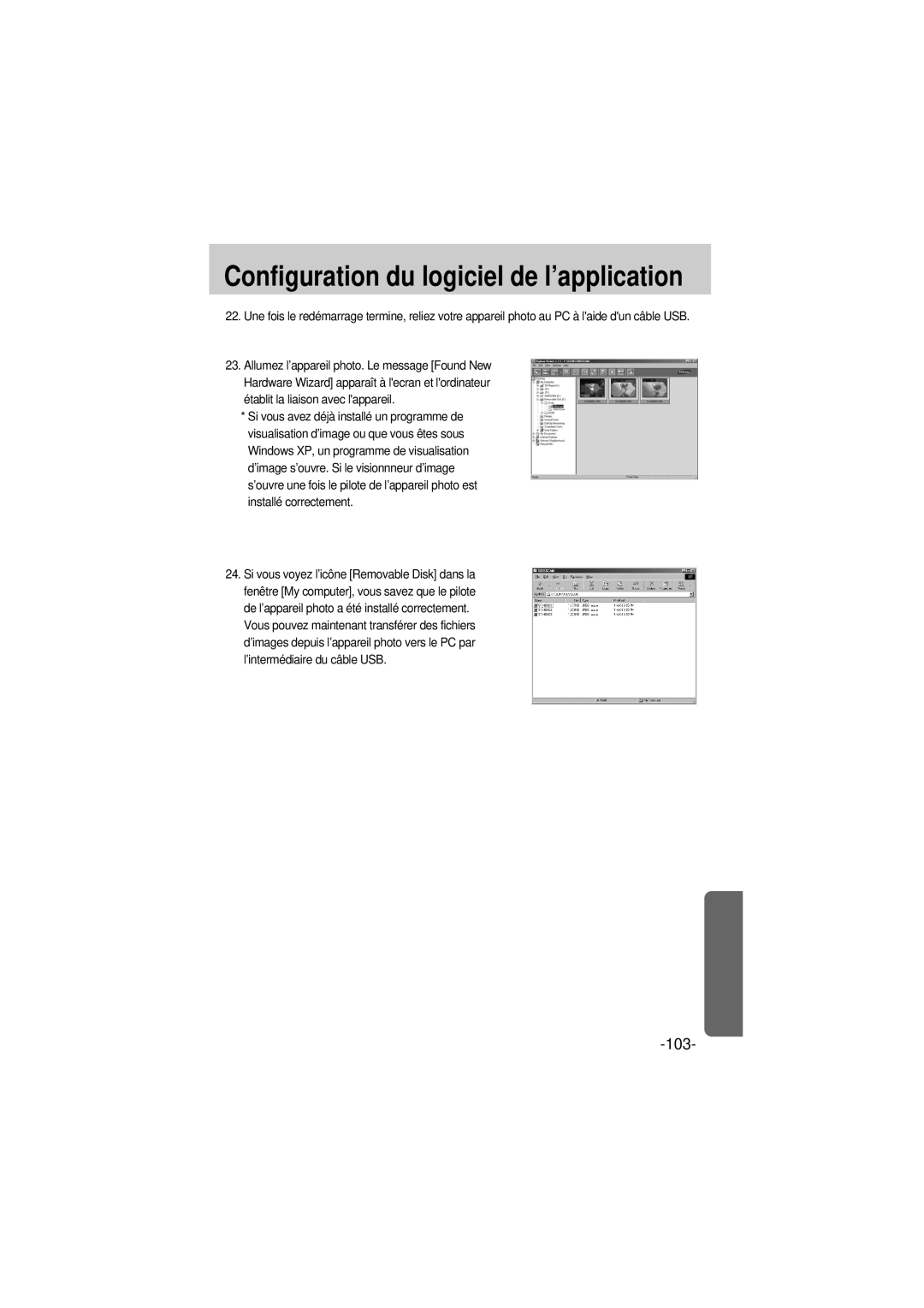 Samsung EC-A6ZZZSBA/E1 manual 103 