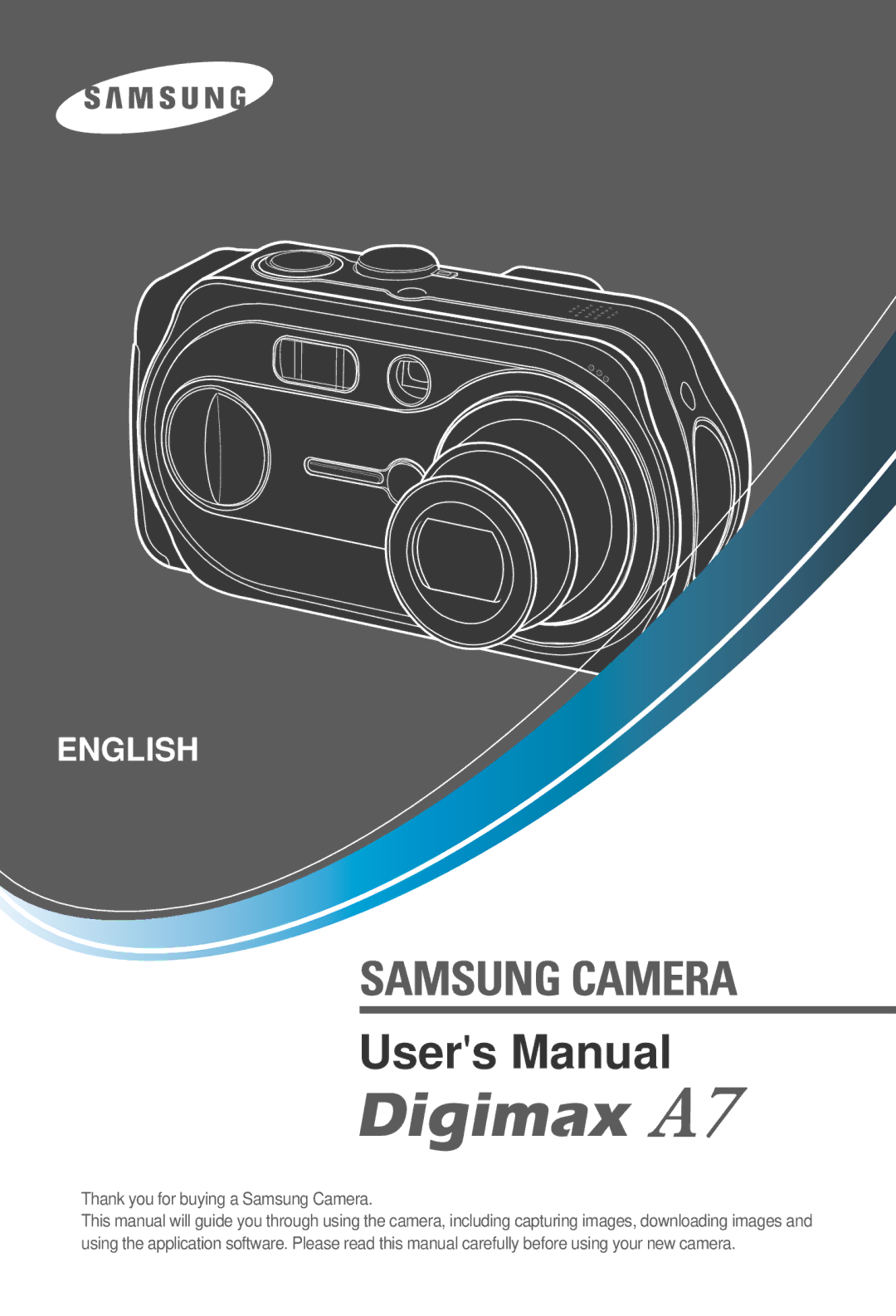 Samsung EC-A7ZZZSBB/US, EC-A7ZZZSBB/E1, EC-V70ZZSAA, EC-A7ZZZSBA/E1, EC-A7ZZZSAA, EC-A7ZZZSBA/US manual English 