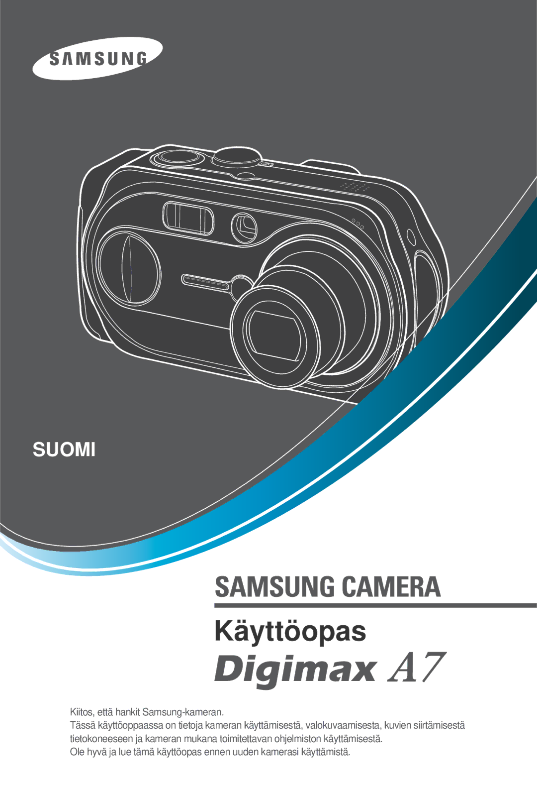 Samsung EC-A7ZZZSBB/E1 manual Betjeningsvejledning 