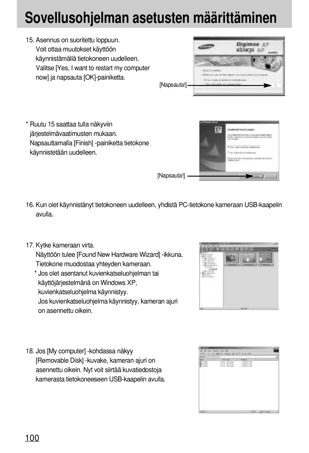 Samsung EC-A7ZZZSBB/E1 manual 100 