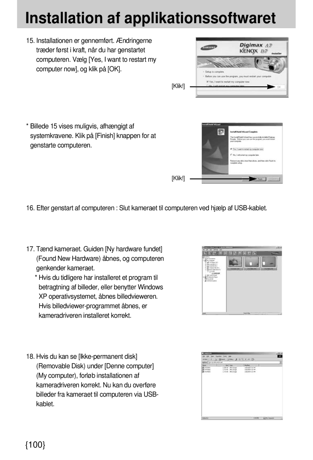 Samsung EC-A7ZZZSBB/E1 manual 100 