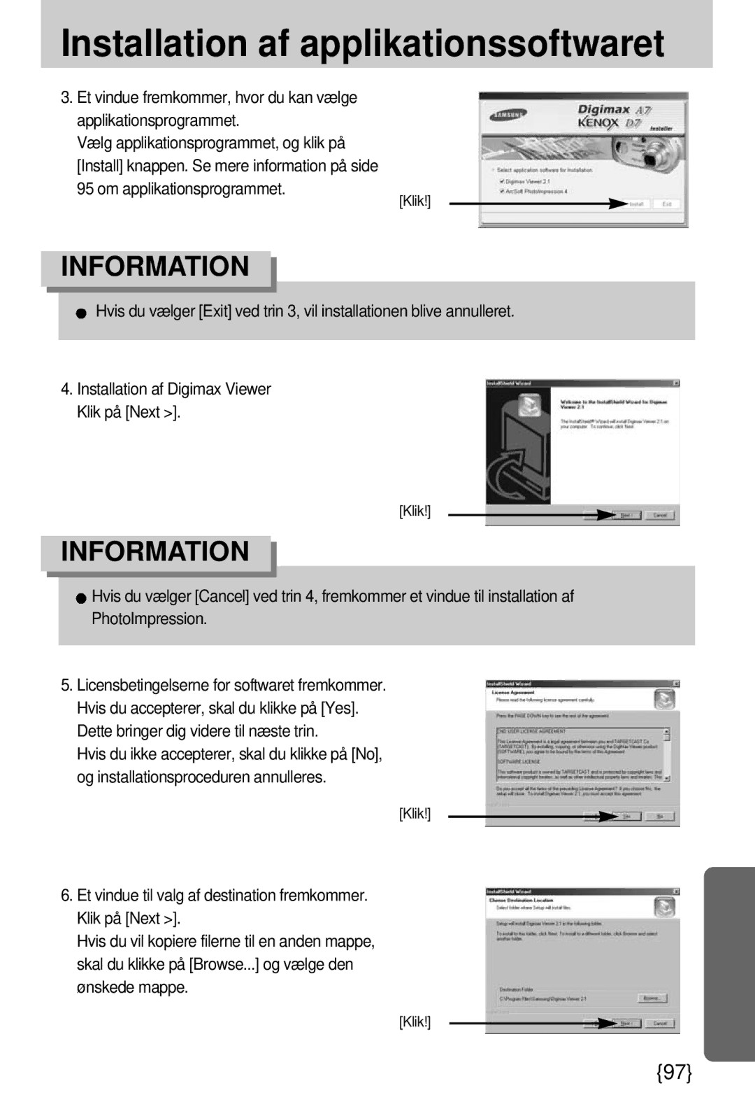 Samsung EC-A7ZZZSBB/E1 manual Om applikationsprogrammet 