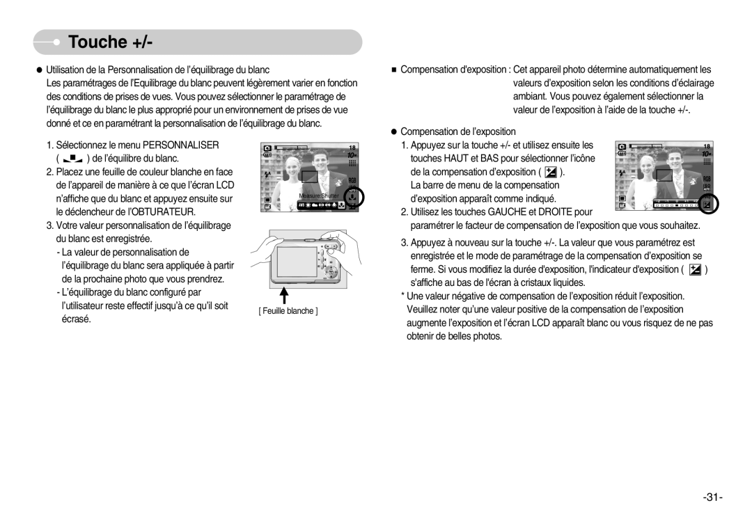 Samsung EC-D1030SBF/E1, EC-D1030BBF/E1 manual Écrasé 