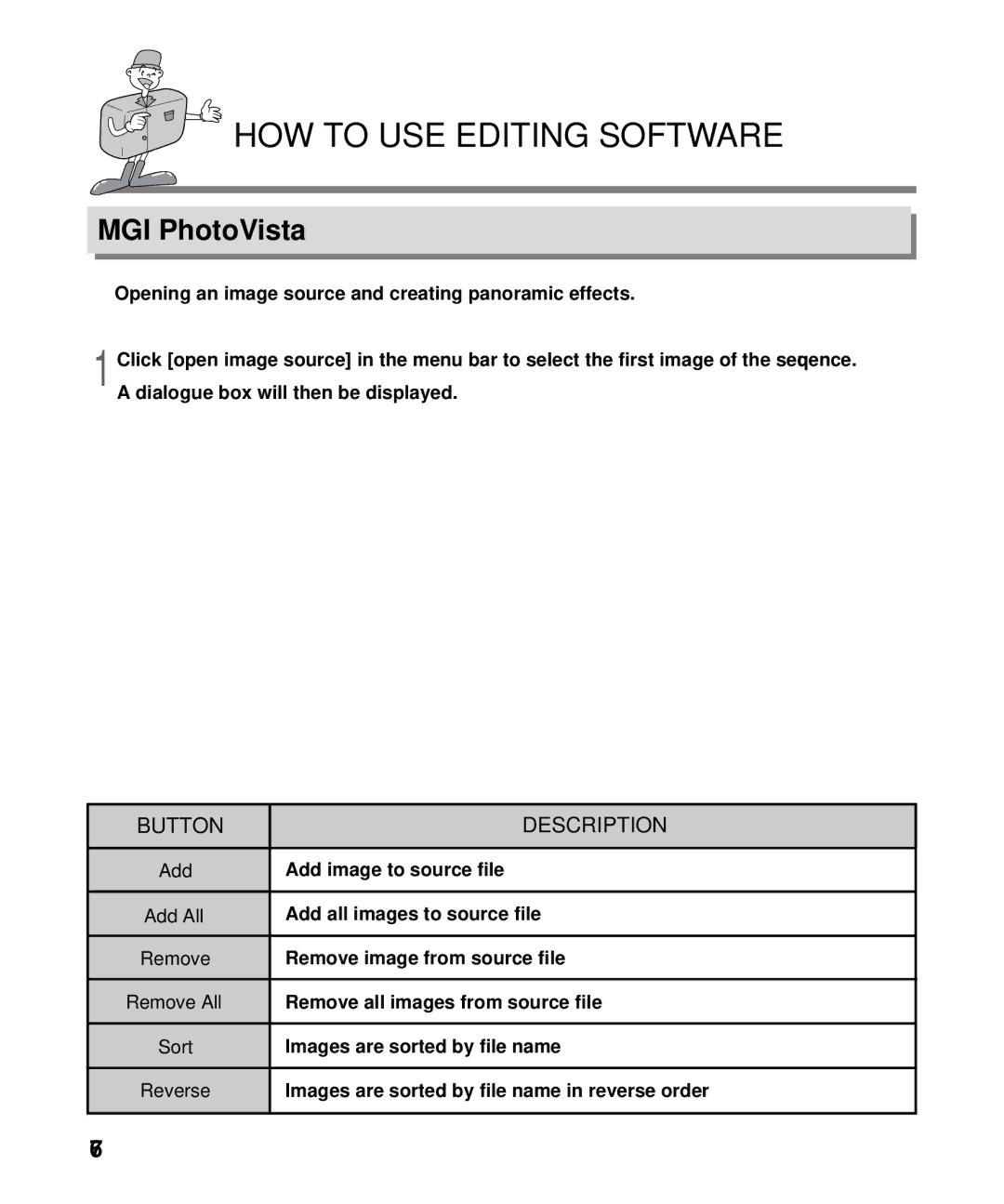 Samsung EC-D130ZSBA/US manual Add image to source file, Add all images to source file, Remove image from source file 