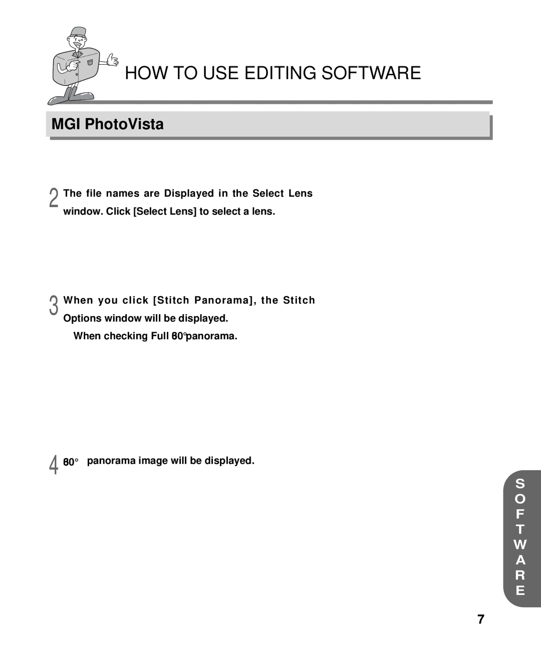 Samsung EC-D130ZSBA/E1, EC-D130ZSBA/US manual HOW to USE Editing Software 