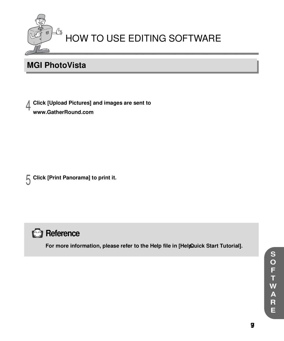 Samsung EC-D130ZSBA/E1, EC-D130ZSBA/US manual Click Print Panorama to print it 