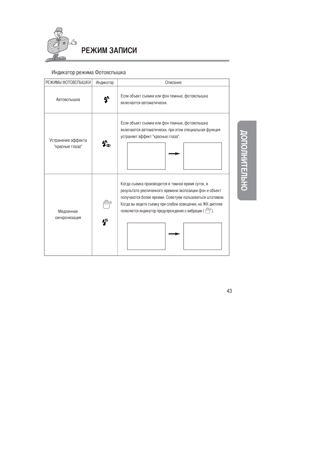 Samsung EC-D201ZSBA/SP, EC-D201ZSBA/E1 manual Устранение эффекта красные глаза 