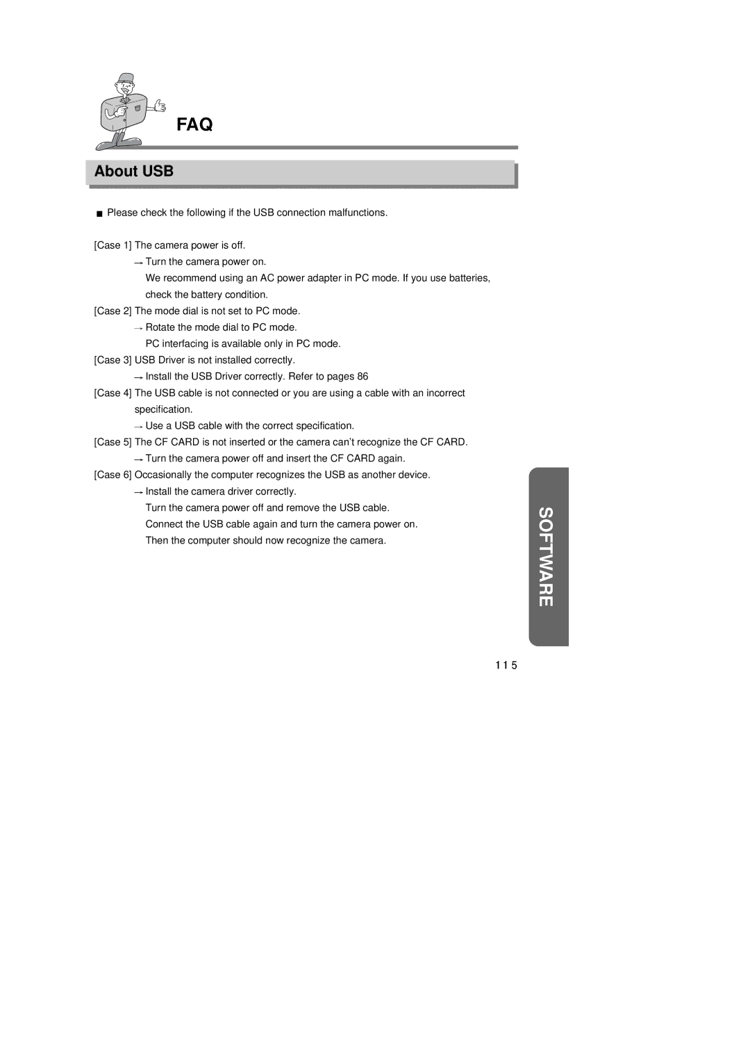 Samsung EC-D230ZSBA/E1 manual Faq, About USB 