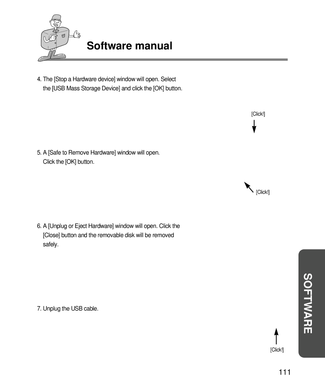 Samsung EC-D240ZSBA/E1 manual 111 