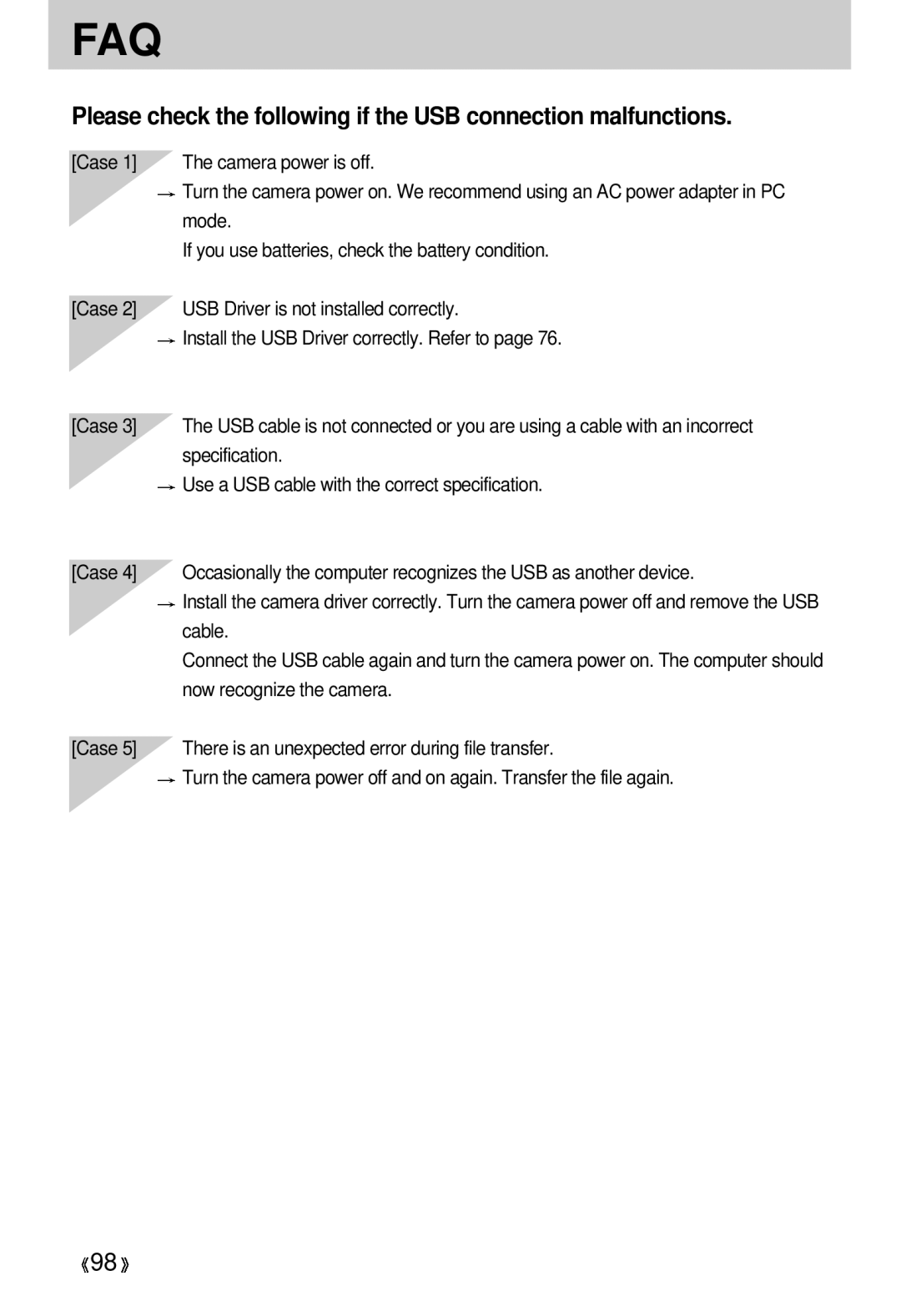 Samsung EC-D330ZSBA/E1 manual Faq 