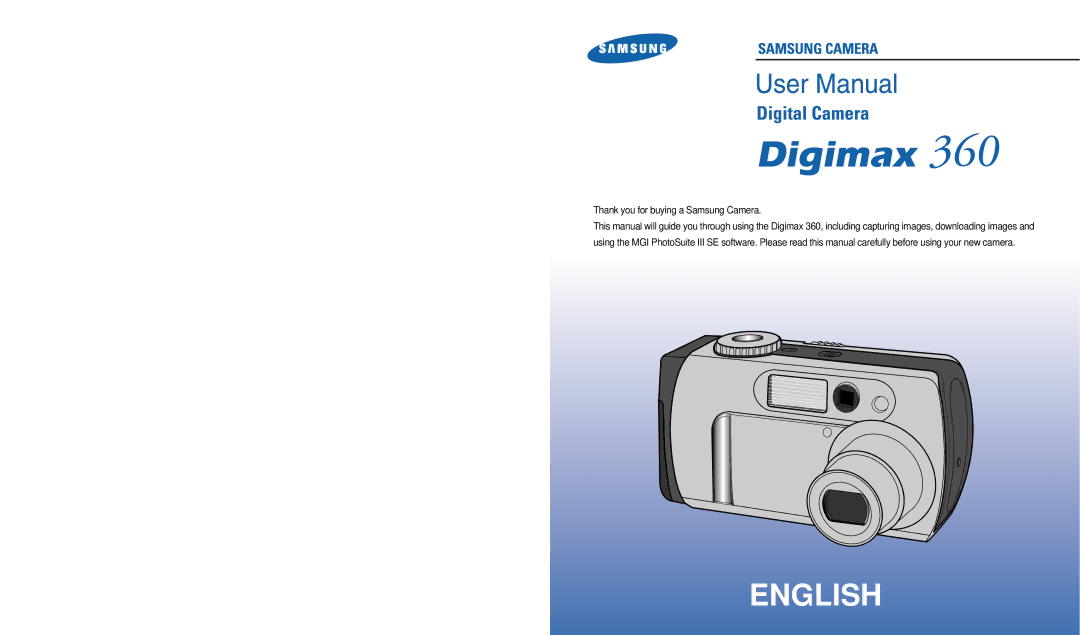 Samsung EC-D360ZSBA/E1, EC-D360ZSAA manual English 