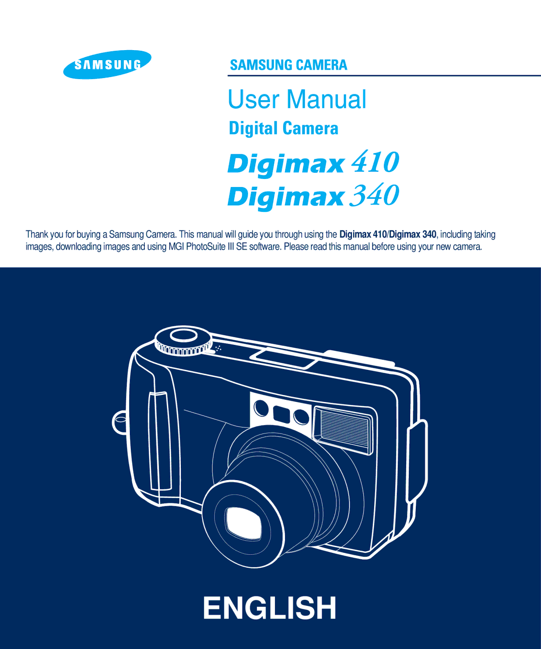 Samsung EC-D340ZSBA/E1, EC-D410ZSBA/E1 manual English 