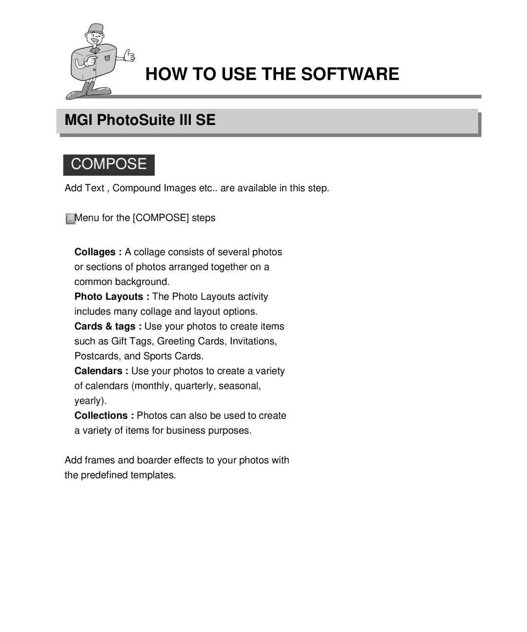 Samsung EC-D410ZSBA/E1, EC-D340ZSBA/E1 manual Compose 