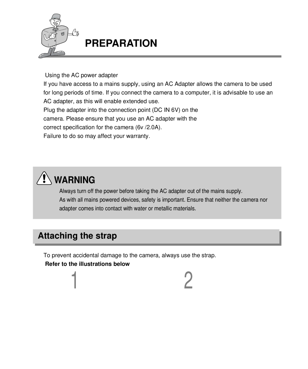 Samsung EC-D410ZSBA/E1, EC-D340ZSBA/E1 manual Attaching the strap 