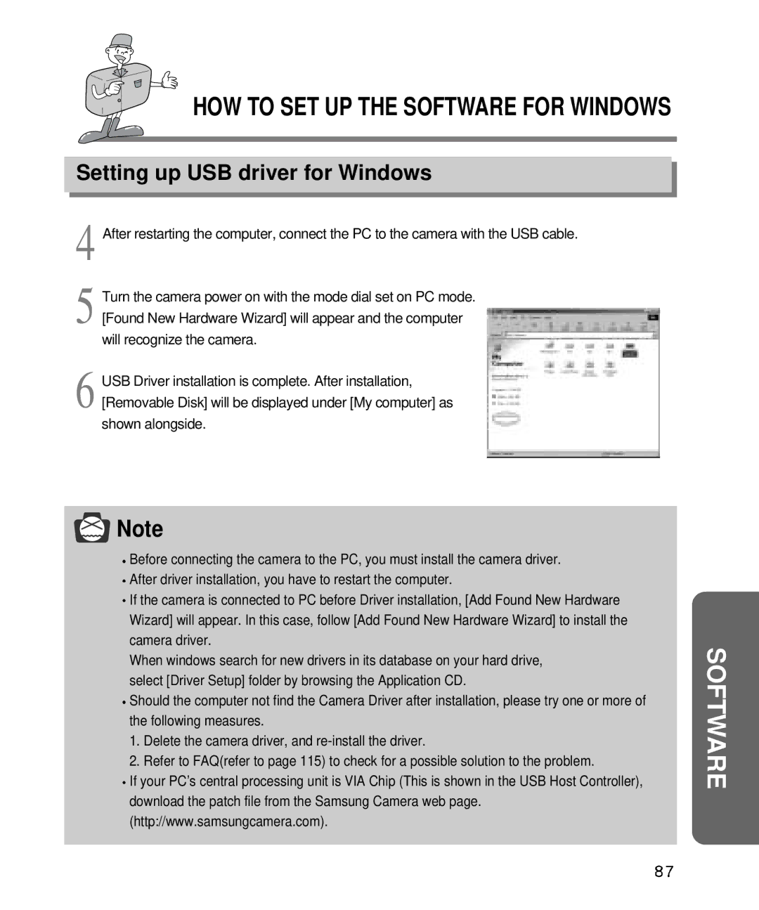 Samsung EC-D340ZSBA/E1, EC-D410ZSBA/E1 manual Software 