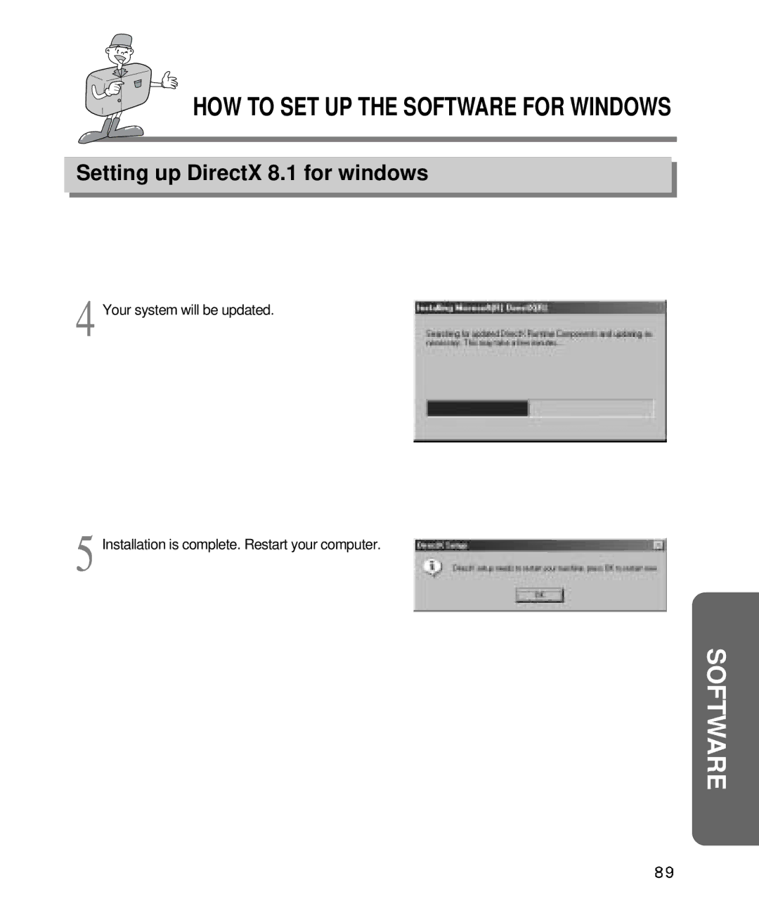 Samsung EC-D340ZSBA/E1, EC-D410ZSBA/E1 manual HOW to SET UP the Software for Windows 